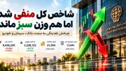 افت شاخص کل بورس همزمان با رشد شاخص هم‌ وزن