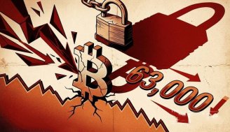 سقوط بیت کوین به زیر 63 هزار دلار با تشدید تنش ها