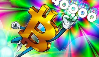 بیت کوین برای اولین بار در 19 ماه گذشته به 40 هزار دلار رسید