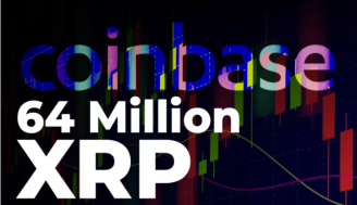 64 میلیون XRP در کوینبیس و دیگر پلتفرم های برتر جهانی جابجا شد