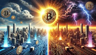 تقویت امید و ترس در بازار توسط بیت کوین 200 هزار دلاری
