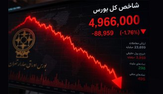 وضعیت بورس 22 تیر | افت 89 هزار واحدی شاخص کل