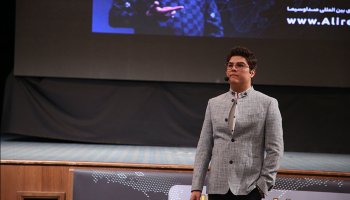 پشت صحنه همایش روز دوم علیرضا محرابی