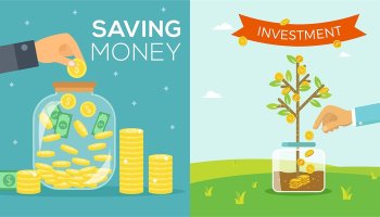 تفاوت پس انداز و سرمایه گذاری