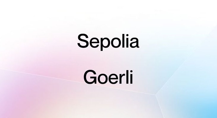 تست نت Goerli و Sepolia