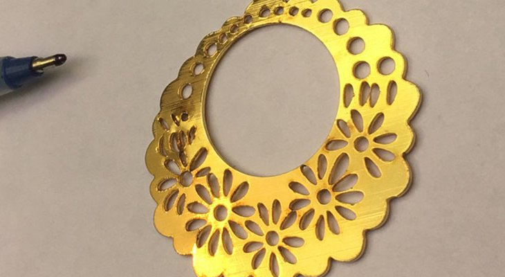 طلای لیزری