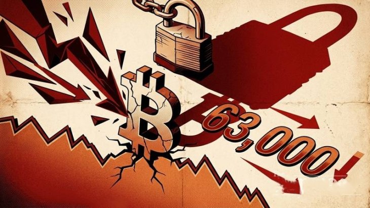 سقوط بیت کوین به زیر 63 هزار دلار با تشدید تنش ها