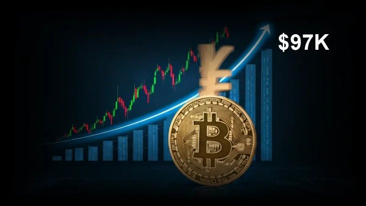 بعد از مذاکرات آمریکا و چین، قیمت بیت کوین از 97 هزار دلار گذشت