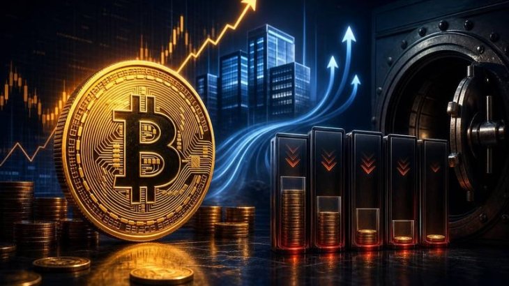 کاهش ذخایر بیت کوین در صرافی ها