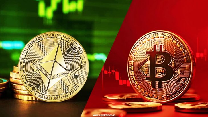 چرا قیمت اتریوم، برعکس‌ بیت کوین در حال افزایش است