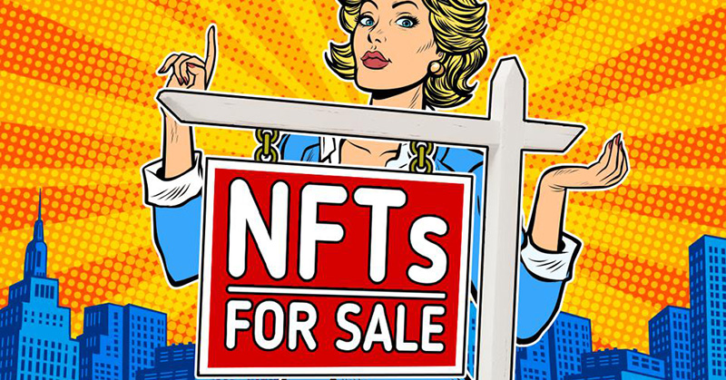 نحوه فروش NFT