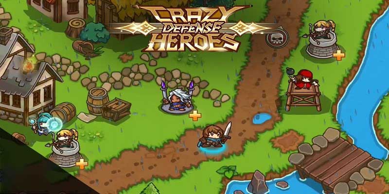 ثبت نام در بازی Crazy Defense Heroes