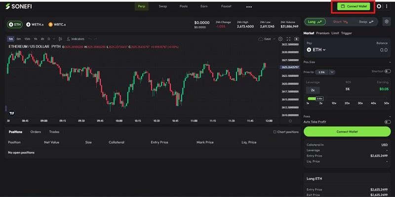 اتصال کیف پول به ایردراپ سونیوم