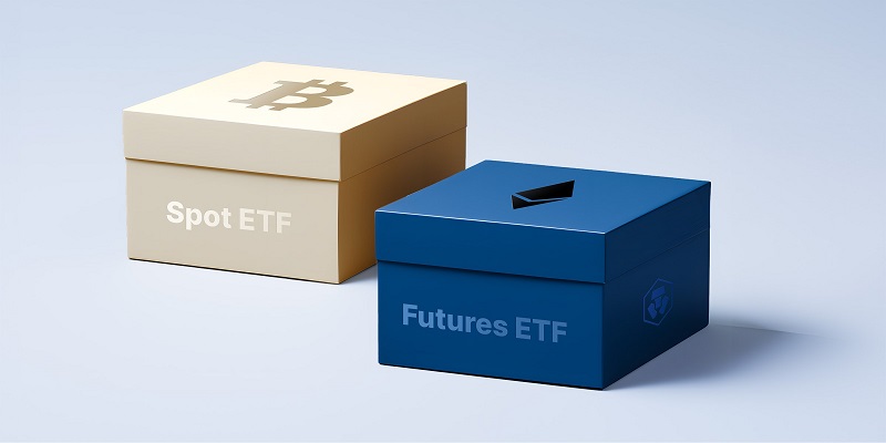 مقایسه ETF اسپات و فیوچرز بیت کوین