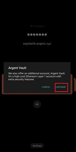 آموزش ثبت نام کیف پول آرجنت