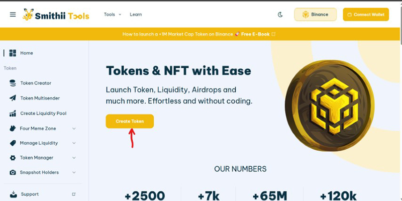 روش ساخت میم کوین روی شبکه BNB