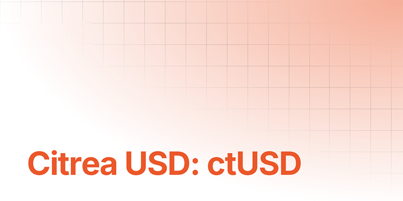 مزایای Citrea USD چیست؟