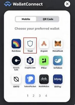 انتخاب تراست ولت در بین کیف پول ها