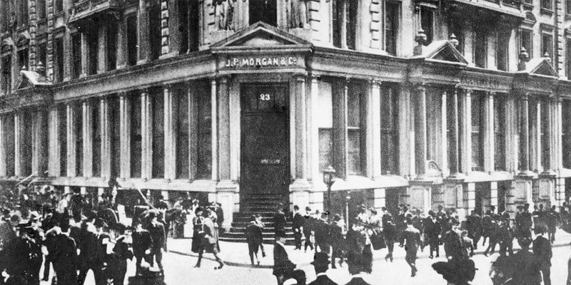 تاریخچه تاسیس بانک جی پی مورگان
